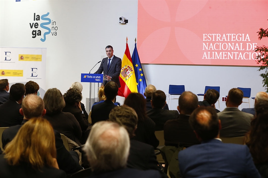 Pedro Snchez presenta la Estrategia Nacional de Alimentacin impulsada...