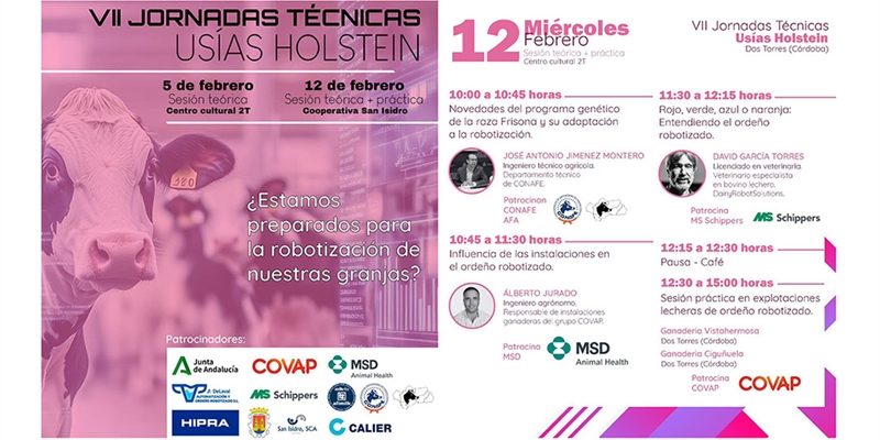 CONAFE participar� en las VII Jornadas T�cnicas Us�as Holstein