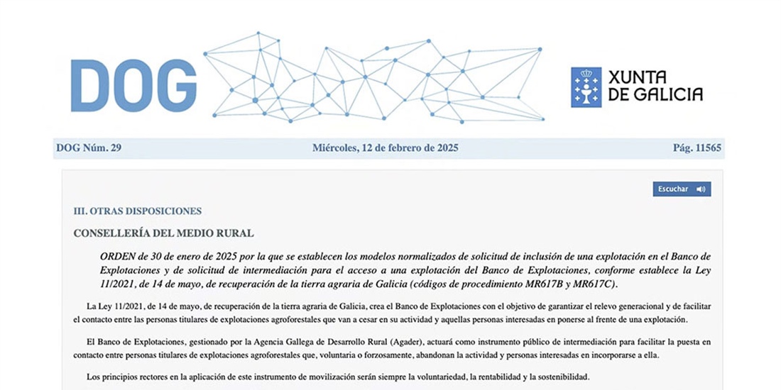 Galicia publica los modelos para solicitar la inclusin o el acceso en...