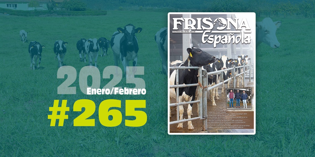 Ya disponible la revista Frisona Espaola 265
