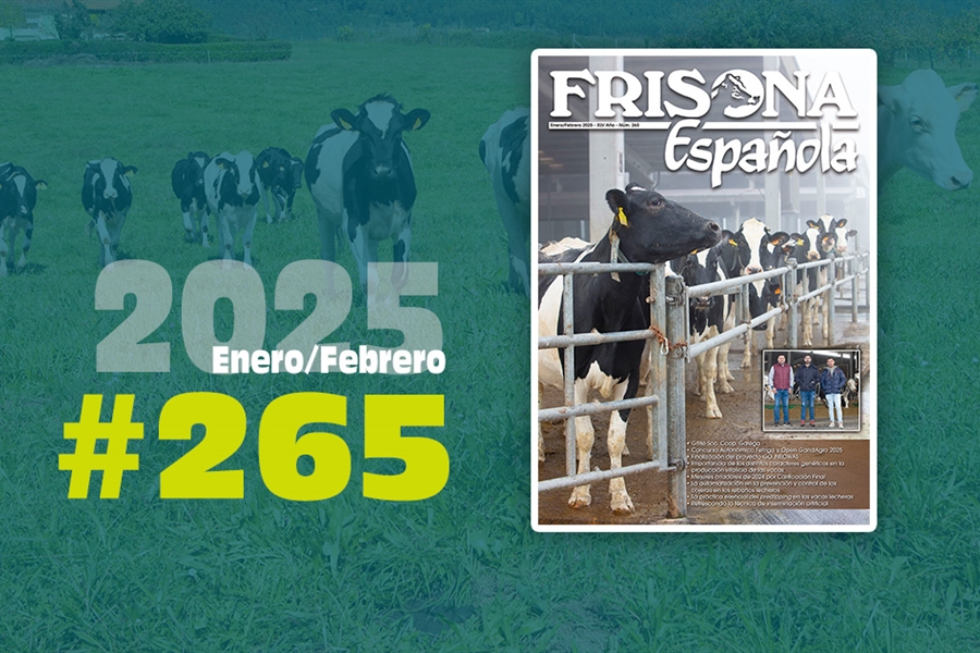 Ya disponible la revista Frisona Espaola 265