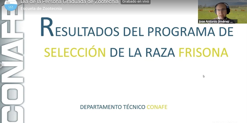 CONAFE colabora en una jornada divulgativa sobre mejora gentica animal de la Escuela de Zootecnia de la Universidad de Costa Rica