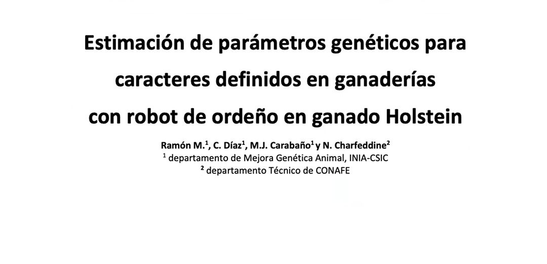 Estimacin de parmetros genticos para caracteres definidos en...