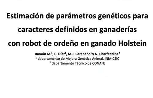 Estimacin de parmetros genticos para caracteres definidos en...