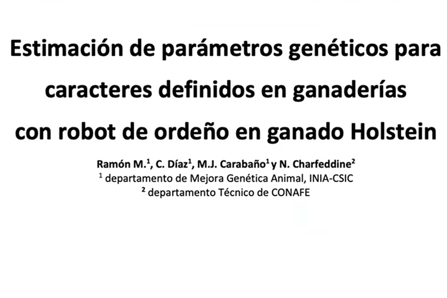 Estimacin de parmetros genticos para caracteres definidos en...
