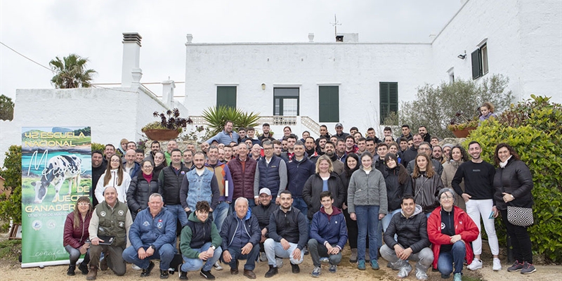 Menorca vive el gran ambiente de una nueva Escuela Nacional de Jueces Ganaderos ms de 20 aos despus