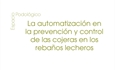La automatizacin en la prevencin y control de las cojeras en los rebaos lecheros