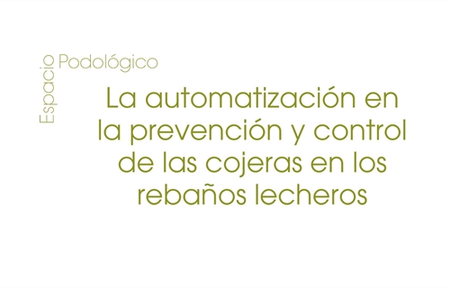 La automatizacin en la prevencin y control de las cojeras en los...