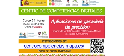 Abierta la inscripcin al curso online gratuito Aplicaciones de ganadera de precisin