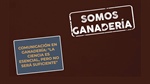 #RealidadGanadera: Comunicacin en ganadera: "La ciencia es esencial, pero no ser suficiente"