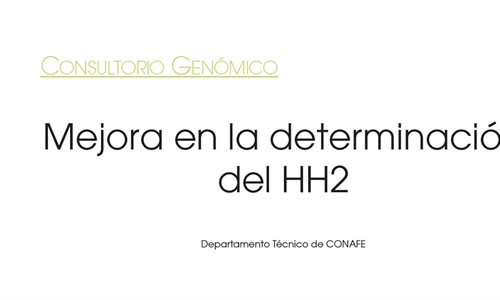 Mejora en la determinacin del HH2