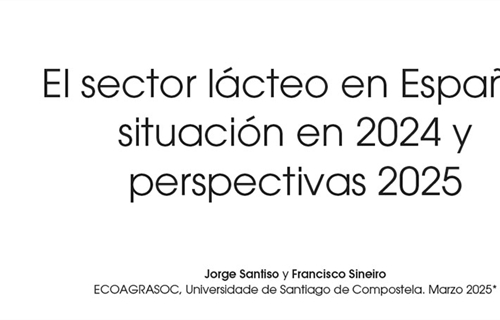 El sector lcteo en Espaa: situacin en 2024 y perspectivas 2025