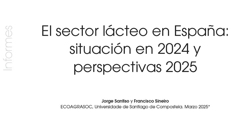 El sector lcteo en Espaa: situacin en 2024 y perspectivas 2025