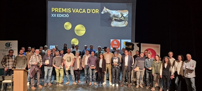 Ramaderia Anibal (AFTP), Can Thi de Baix (AFRIGI) y Can Barrina (AFO), ganaderas ms destacadas de los Premios Vaca DOr 2025 de FEFRIC
