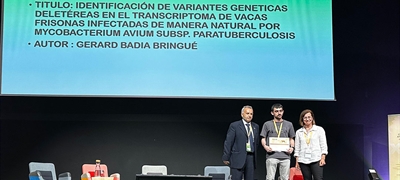Gerard Badia-Bringu (Neiker), 3 premio a la mejor comunicacin oral del Congreso ANEMBE 2025