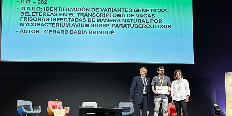 Gerard Badia-Bringu (Neiker), 3 premio a la mejor comunicacin oral del Congreso ANEMBE 2025
