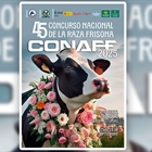Cartel, cdula de inscripcin y reglamento del Concurso Nacional de Raza Frisona CONAFE 2025