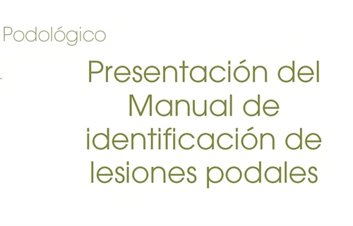 Presentacin del Manual de identificacin de lesiones podales