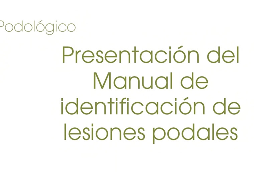 Presentacin del Manual de identificacin de lesiones podales
