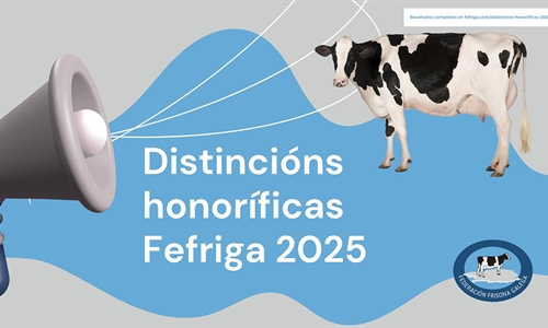 Distinciones honorficas FEFRIGA 2025 a las mejores ganaderas gallegas...