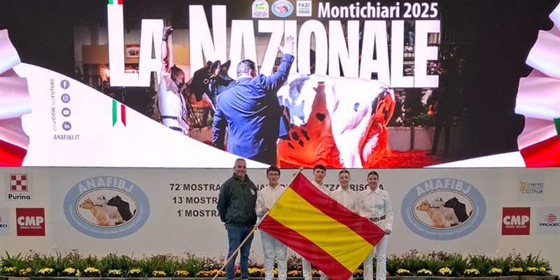 Carlos Vega, campen absoluto del Open Junior Show 2025 de Montichiari (Italia)