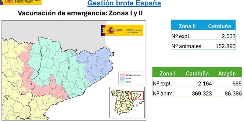 La Comisin Europea autoriza a Espaa la vacunacin de emergencia contra la Dermatosis Nodular Contagiosa a nuevas comarcas de Catalua y Aragn