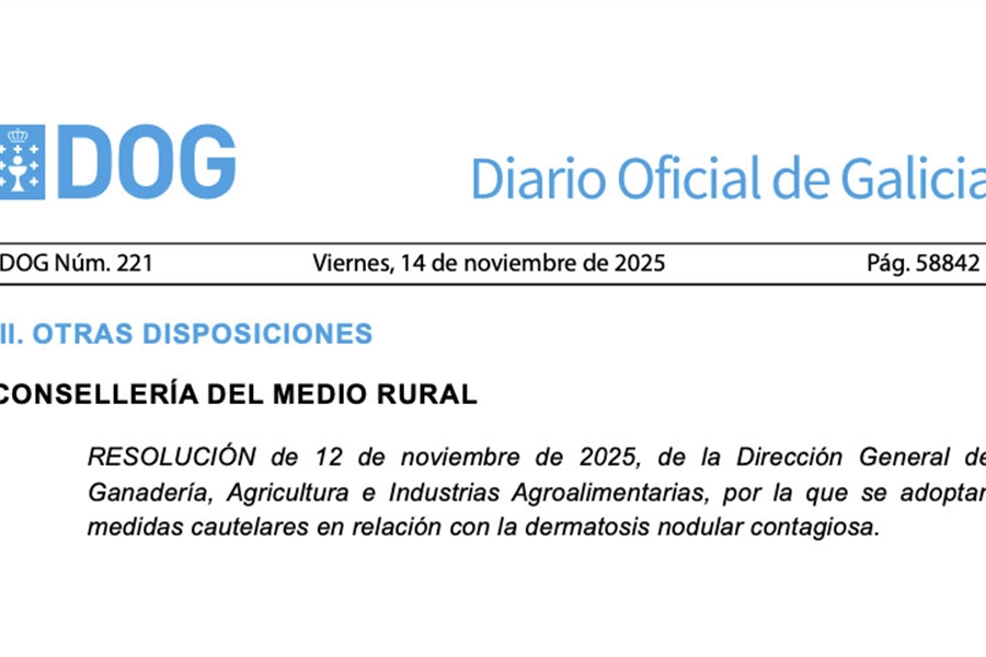 Galicia mantiene la suspensin de ferias, concursos y certmenes de...