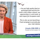 Von der Leyen da un mensaje de apoyo al campo antes de la protesta del jueves en Bruselas