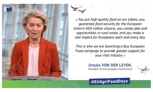 Von der Leyen da un mensaje de apoyo al campo antes de la protesta del...