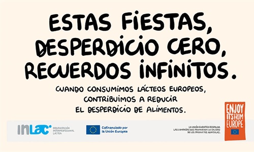 El sector l�cteo dice �no� al desperdicio en favor de unas fiestas...