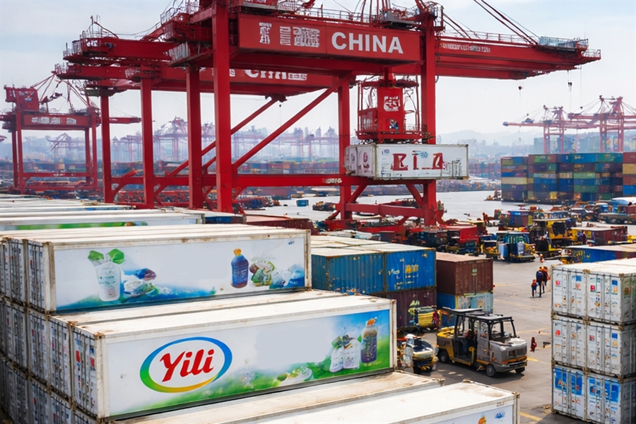 China impone aranceles provisionales a algunos l�cteos de la UE