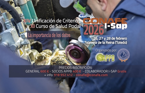 Abierta la inscripci�n al XI Curso de Podolog�a Bovina de CONAFE y la APPB