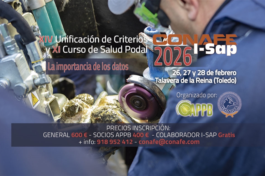 Abierta la inscripci�n al XI Curso de Podolog�a Bovina de CONAFE y la APPB