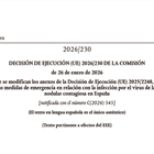 La Comisi�n Europea actualiza las medidas contra la dermatosis nodular contagiosa bovina tras el foco en Girona