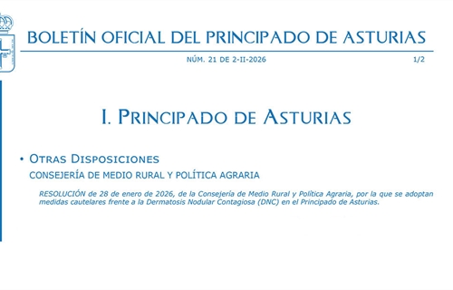 Asturias ampl�a hasta el 29 de marzo la suspensi�n del mercado nacional...