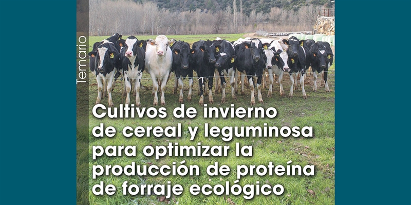 Cultivos de invierno de cereal y leguminosa para optimizar la producci�n de prote�na de forraje ecol�gico