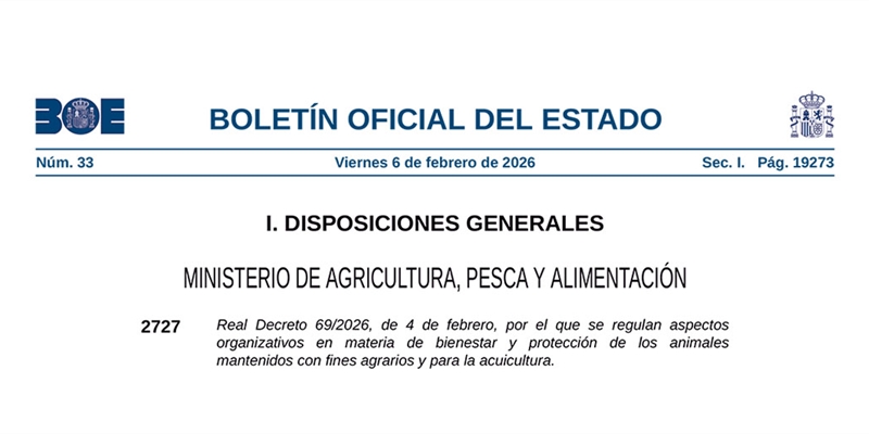 El BOE publica el decreto que crea la nueva mesa de coordinaci�n para bienestar animal