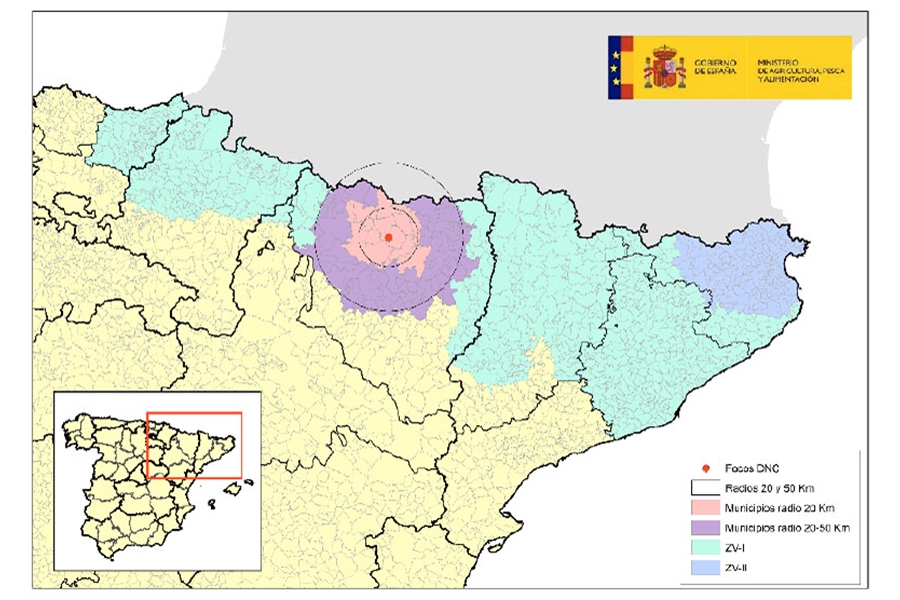 Actualizaci�n de la situaci�n epidemiol�gica de la Dermatosis Nodular...