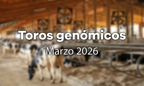 Nuevos toros gen�micos con Prueba Oficial: Evaluaci�n gen�mica marzo 2026
