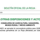El Gobierno riojano dedica 60.000 euros a ayudas para ganado afectado por tuberculosis bovina