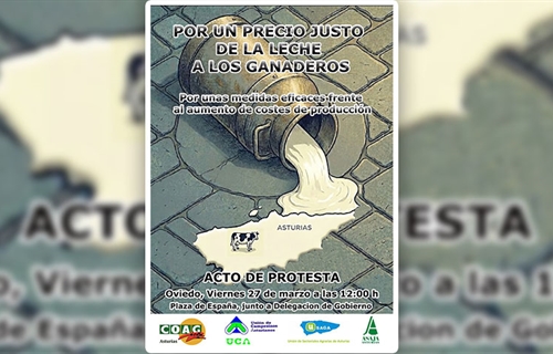 Los ganaderos protestar�n el viernes en Oviedo contra la subida del...