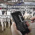 Mejores ganader�as criadoras por Calificaci�n Final de 2025