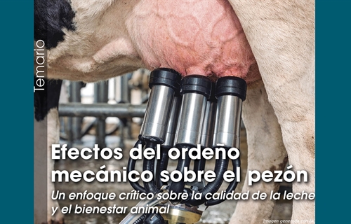 Efectos del orde�o mec�nico sobre el pez�n