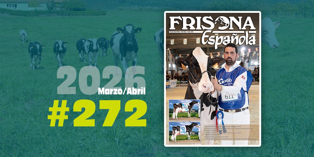Ya disponible la revista Frisona Espa�ola 272