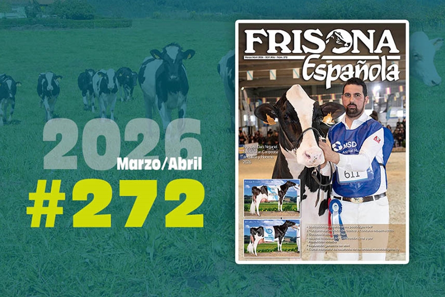 Ya disponible la revista Frisona Espa�ola 272