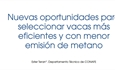 Nuevas oportunidades para seleccionar vacas m�s eficientes y con menor emisi�n de metano