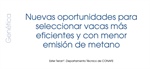 Nuevas oportunidades para seleccionar vacas m�s eficientes y con menor emisi�n de metano