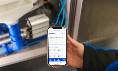 Consultar la composici�n de la leche en cada orde�o en el DeLaval VMS�...