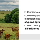 Luz verde al convenio para el plan de seguros agrarios 2026, con un presupuesto de 315 millones de euros