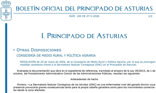 Asturias prorroga hasta el 31 de julio las medidas de prevenci�n frente...